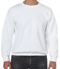 Plain white crewneck hot sale